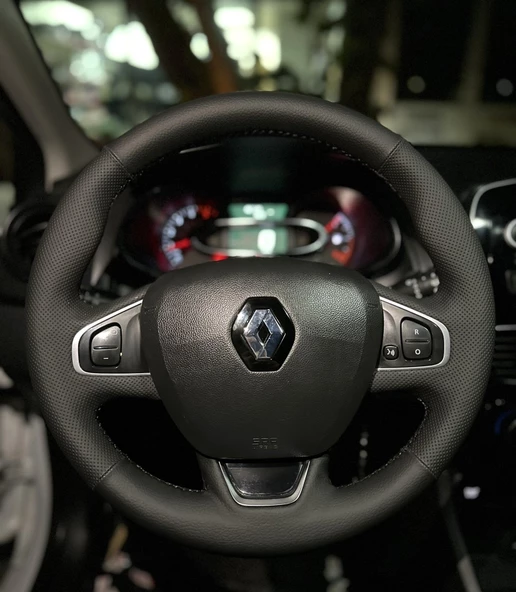 Renault Clio 4 FAZ 2 Araca Özel Direksiyon Kılıfı AÇIKLAMAYI OKUYUN ürün görseli