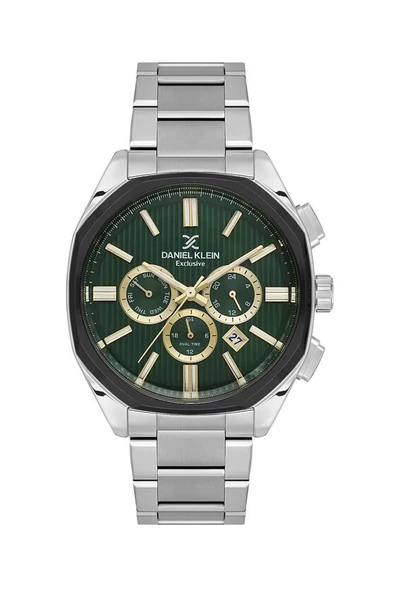 DANIEL KLEIN DK.3.10004-4 YEŞİL KADRAN METAL ERKEK KOL SAATİ