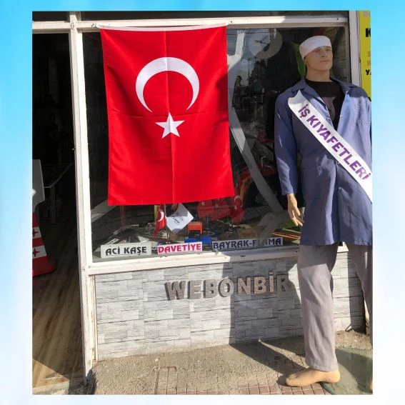 TÜRK BAYRAĞI 105X70 cm - 2