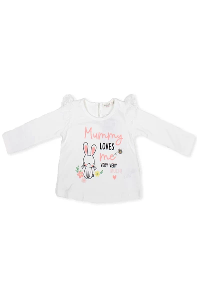 Kız Bebek Fiyonklu Sweat ürün görseli