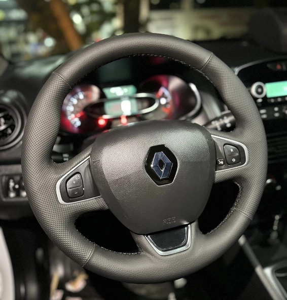 Renault Clio 4 FAZ 2 Araca Özel Direksiyon Kılıfı AÇIKLAMAYI OKUYUN - Resim 3