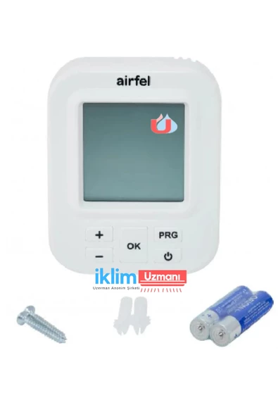 Airfel Haftalık Programlı Kablolu Oda Termostatı GSK-1701 - 2