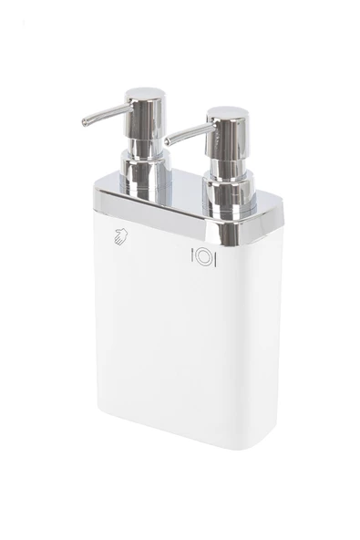 Prima Nova Viva 2'li Sıvı Sabunluk Beyaz / M-e11-01