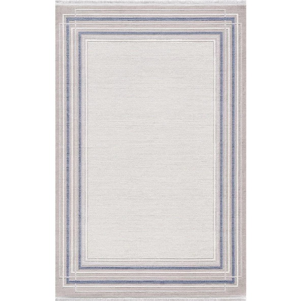 ARTEMİS HALI ROMANTİK - 02441B - GRİ MAVİ 200X290