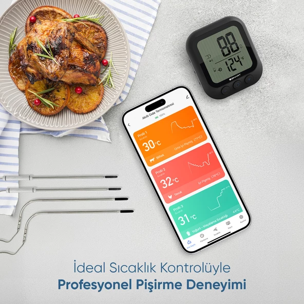 Şımart Akıllı Gıda Termometresi - 3