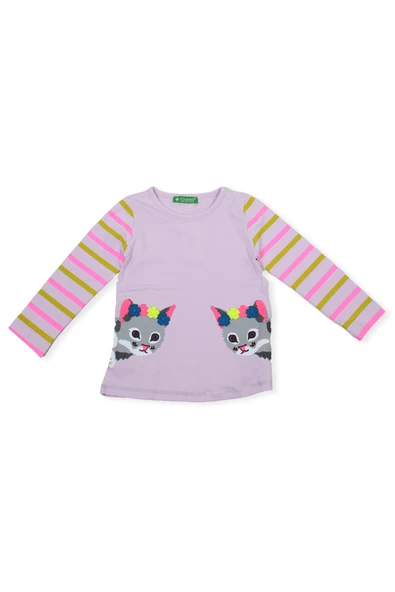 Kız Çocuk Tunik Elbise - Resim 2