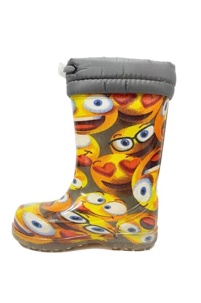 Casual 5065 Kürklü Yağmur Erkek Çocuk Çizme - 3