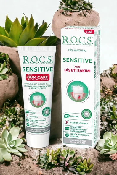Rocs Diş Macunu Sensitive Plus Gum Care 75 ml - 5
