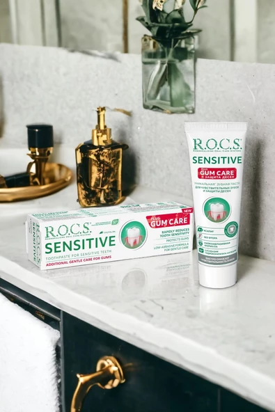 Rocs Diş Macunu Sensitive Plus Gum Care 75 ml - 4