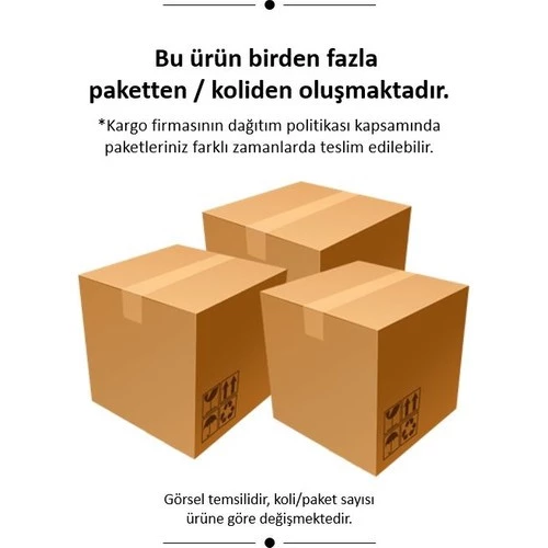 İpek Mobilya 4 Kapılı Kapaklı Dolap 140cm Beyaz (Montaj ve Kurulum ÜCRETSİZDİR) - 5