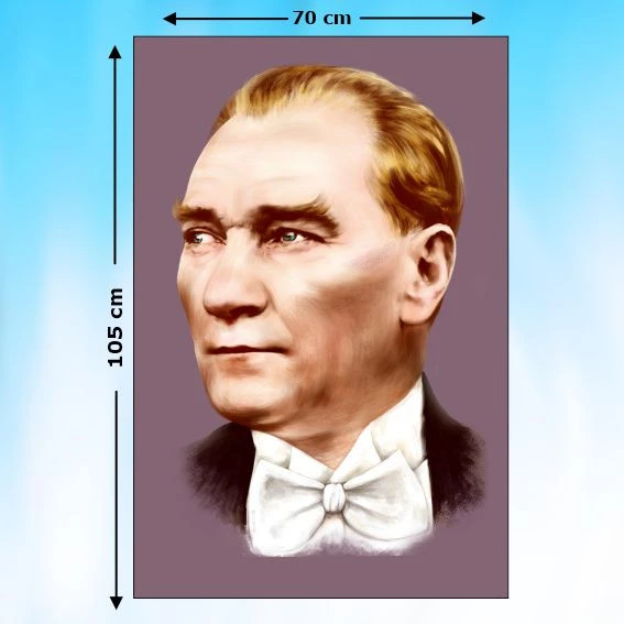 ATATÜRK RESMİ 105X70 cm