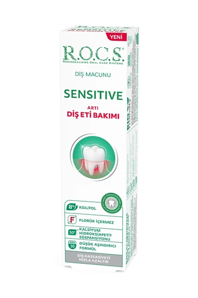 Rocs Diş Macunu Sensitive Plus Gum Care 75 ml - 2