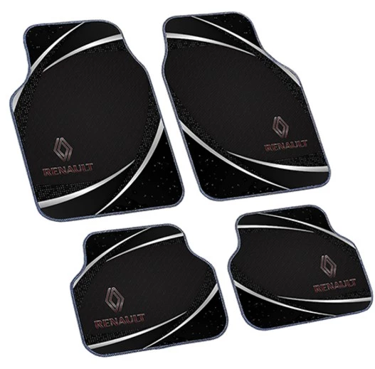 Renault Uyumlu R2 Baskılı Pvc Halı Paspas Üniversal Uyumludur - 2