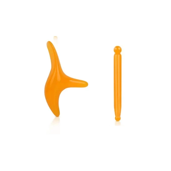 Ayak Refleksoloji Çorap Masaj  Seti (1 Çift Çorap ve 2 Adet Refleksoloji Çubuğu) - Resim 4