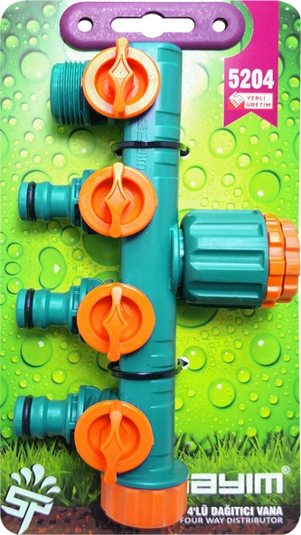 SAYIM 4LÜ DÖRTLÜ JAK DAĞITICI 1/2'' 3/4'' 1'' 5204 - 3