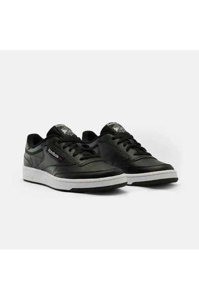 Reebok CLUB C 85 100213270 Erkek Sneaker Ayakkabı Siyah Beyaz 40-45 - 2
