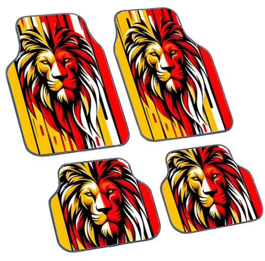 Aslan Baskılı Pvc Halı Paspas Üniversal Uyumludur - 2