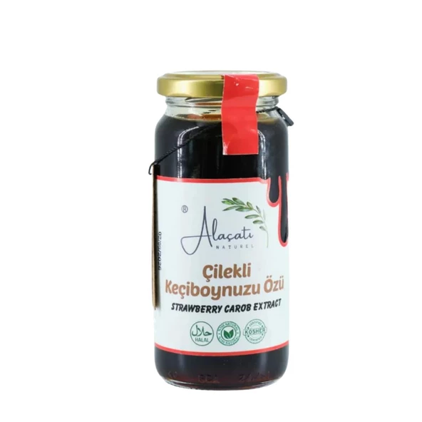 Alaçatı Naturel Çilek Keçiboynuzu Özü 300 g e