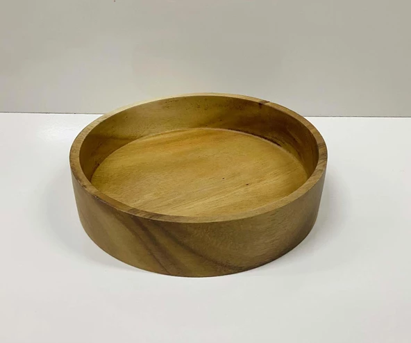 Ahşap Sunumluk Kase Meyvelik 20 CM