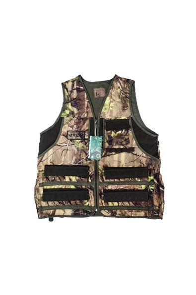 Orion Outdoor 601 Meşe Desenli Kamuflaj Avcı Yeleği