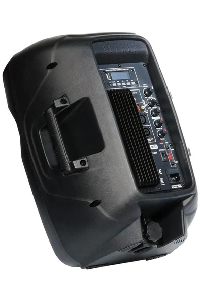 Hepa Merz HS-1300A Mikrofonlu Taşınabilir Portatif Ses Sistemi Seti 10 İnç 1300W - 6