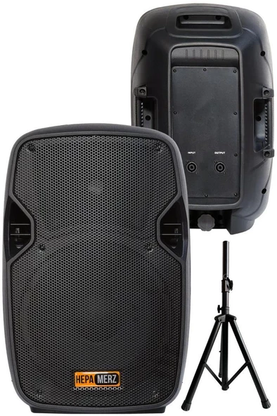 Hepa Merz HS-1300-PAK Taşınabilir Portatif Ses Sistemi Seti 10 İnç (İKİLİ 1300W+450W) - 3