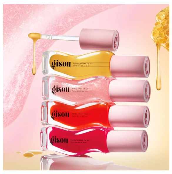 Gisou Honey Infused Lip Oil - Sarı Bal 8ml - Watermelon Sugar - 2