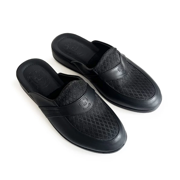 D'S Damat Deri Terlik Desenli - 2