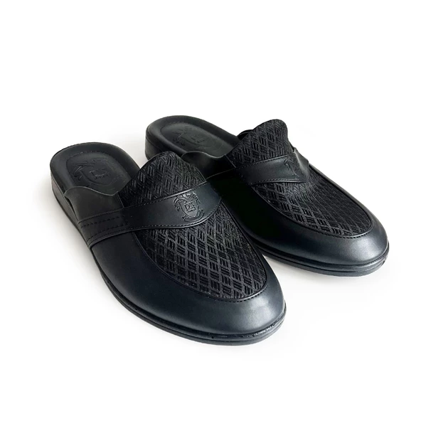 D'S Damat Deri Terlik Desenli - 4