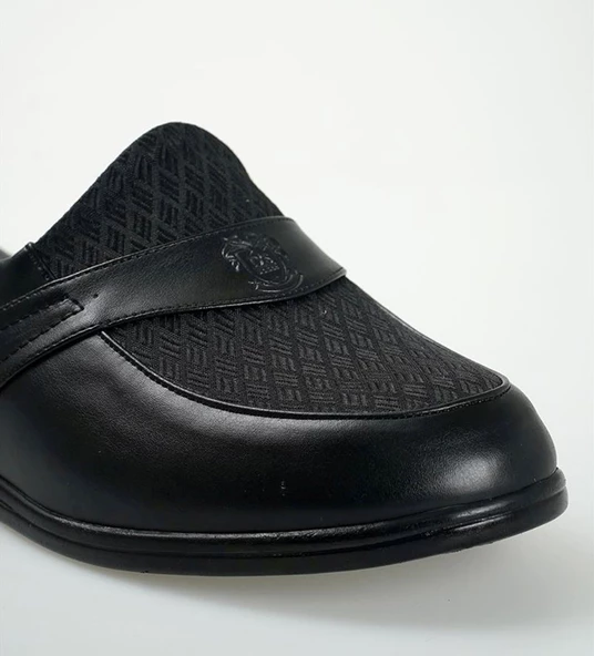 D'S Damat Deri Terlik Desenli - 6