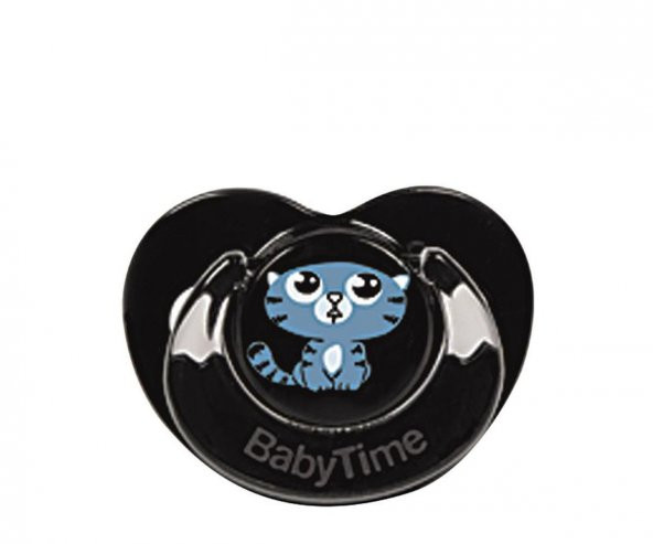 Baby Time BT153 Damaklı Siyah 0-6 Ay Emzik No:1 - 1