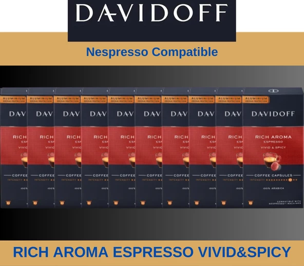 50x10 Adet Kapsül Kahve (Nespresso Uyumlu) 5 Çeşit - 5