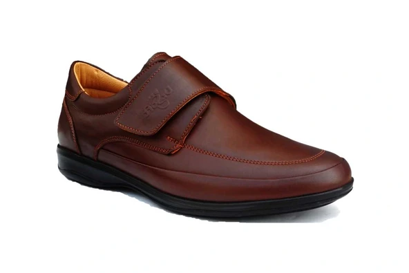 Erkek Anatomik Konfor Ayakkabısı-502 - KAHVE - Resim 3