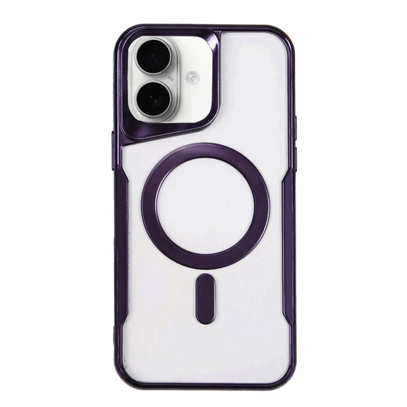 iPhone 16 Boyi Magsafe Seri Silikon Kapak - Resim 2