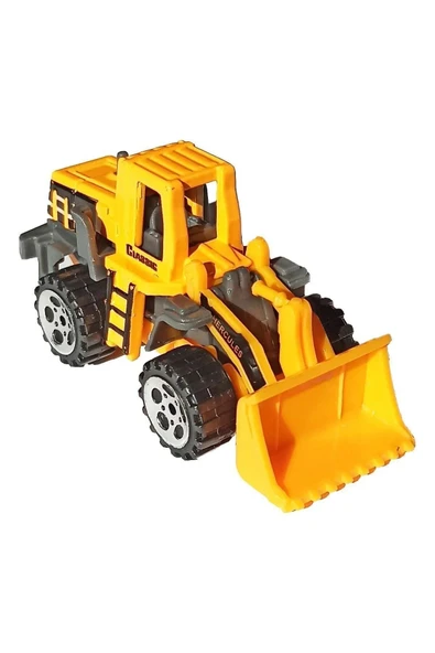 Metal İş Makinaları 6 Lı Oyuncak İş Makinaları Seti - 6