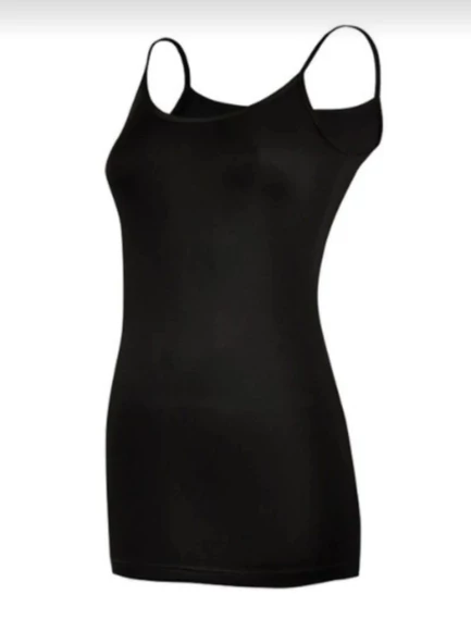 YILDIZ 2246 KADIN MODAL SÜPER İNCE İP ASKILI ATLET TEKLİ - Resim 2