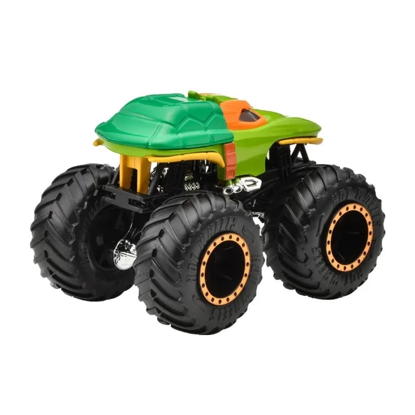 Hot Wheels Monster Trucks 1:64 Arabalar Ninja Turtles Michelangelo FYJ44-HVH72 - 2