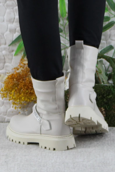 Mehmet Mete 35445 Anatomik Sıcak Astar Kaymaz Taban Kız Çocuk Bot Çizme - Resim 9