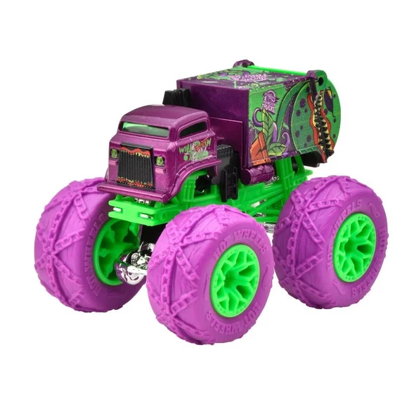 Hot Wheels Monster Trucks 1:64 Arabalar Will Eat It All  FYJ44-HTM42