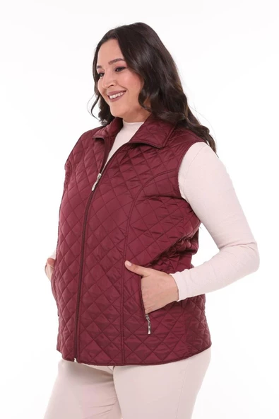 Kadın Kapitone Yelek  BGL-ST04112 - 9