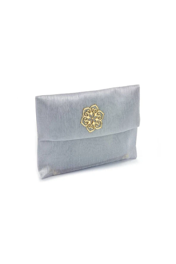 Seccade Seti - Şantuk Kaplı Yasin - Seccade - Tesbih - Gri Renk - Resim 5