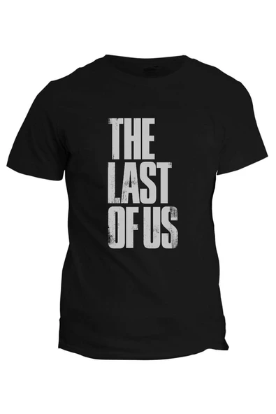 The Last Of Us Part Logo Siyah Tişört