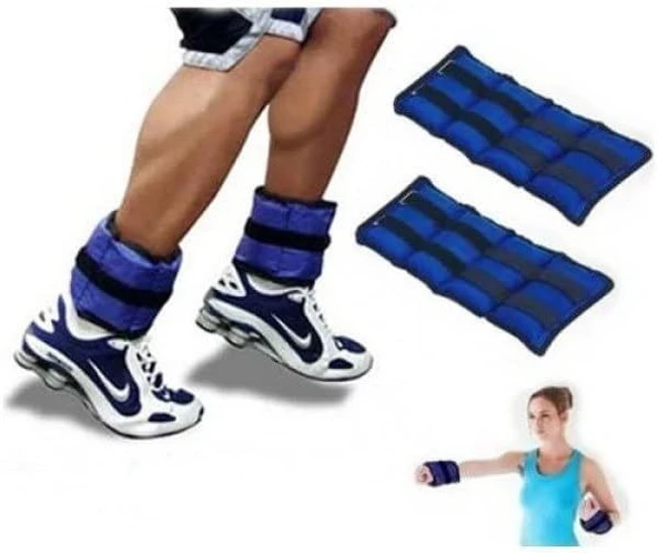 el ayak ağırlık  2kg lık mavi  2kgx2 - 2