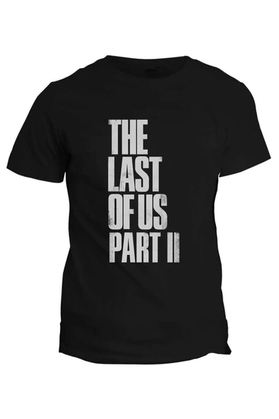 The Last Of Us Part ll Logo Siyah Tişört