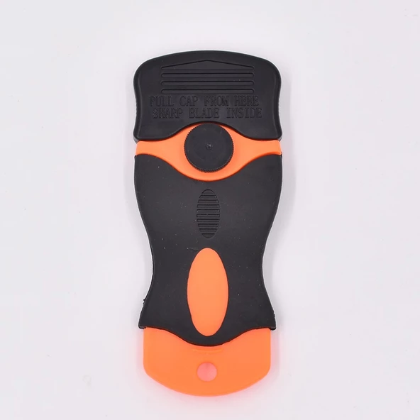 Çok Fonksiyonlu Cam Seramik Ocak Kazıyıcı Temizleyici Sökücü Spatula Yedekli Çift Taraflı Bıçak - 2