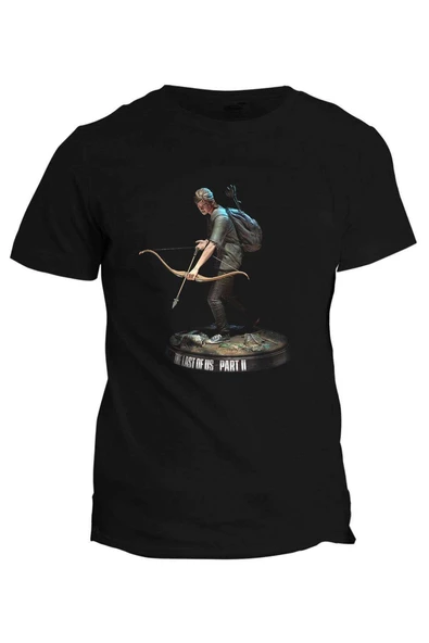 The Last Of Us Part ll Yay Siyah Tişört