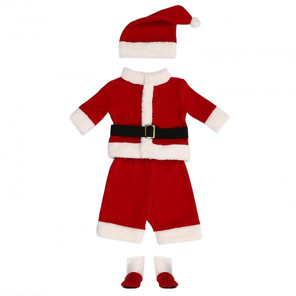 Noel Baba Noel Bebek Yılbaşı Kostümü - 1