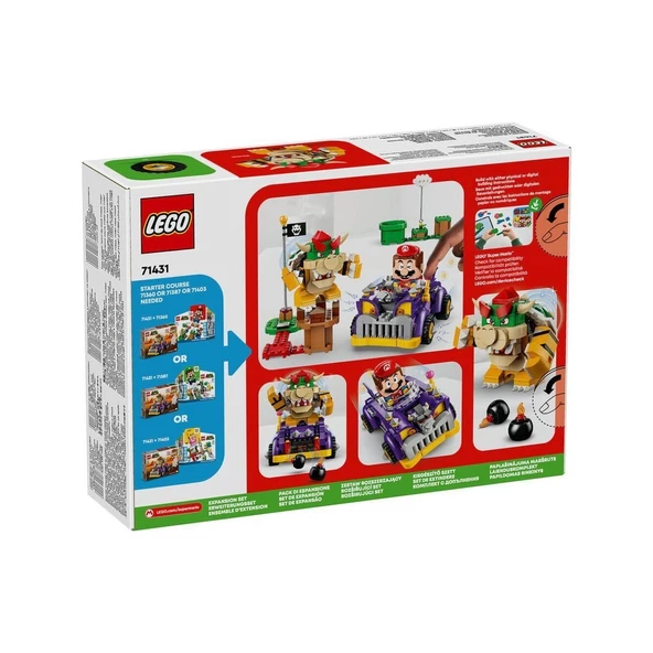 71431 Lego Super Mario Bowserın Büyük Arabası Ek Macera Seti 458 parça +7 yaş - 4