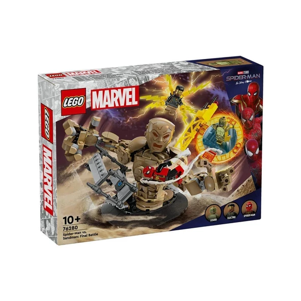 76280 LEGO® Marvel Spider-Man Kum Adam a Karşı: Son Savaş 347 parça +8yaş