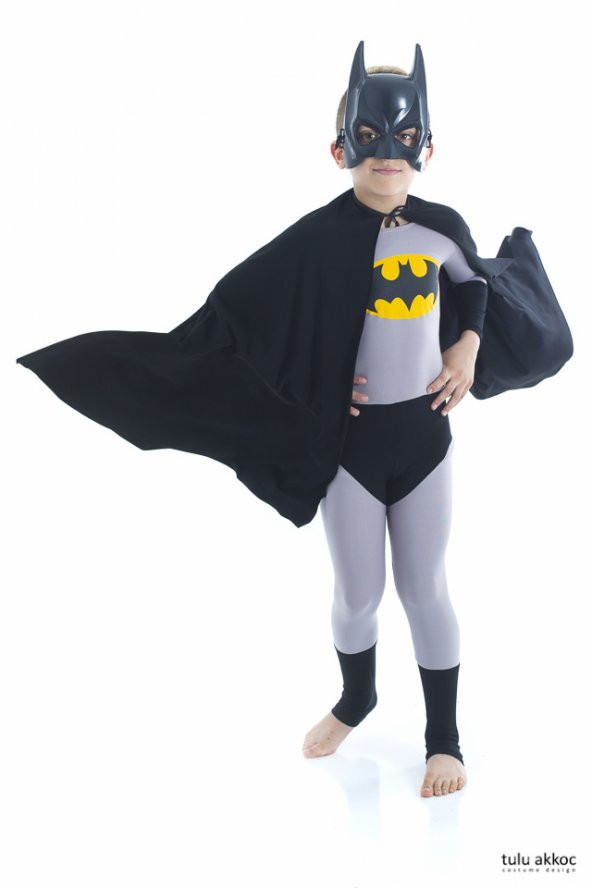 Batman Kostümü + Pelerin + Maske